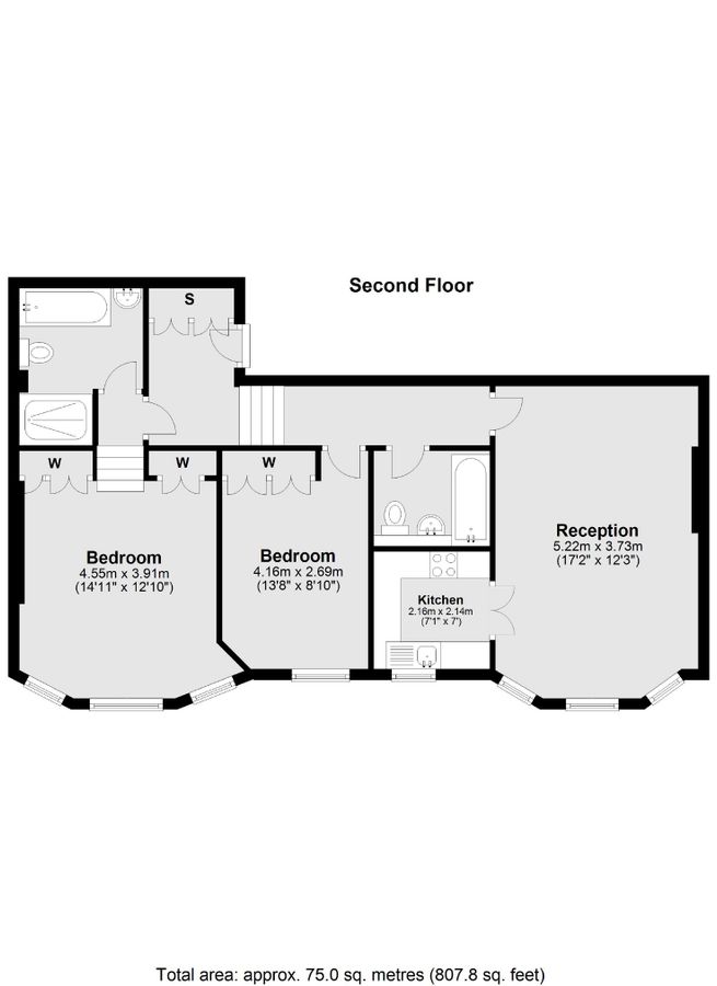 Квартира в Лондоне, Великобритания, 75 м² - фото 8