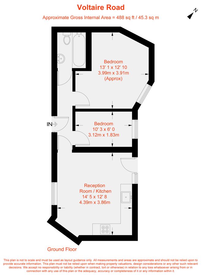 Квартира в Лондоне, Великобритания, 45 м² - фото 8