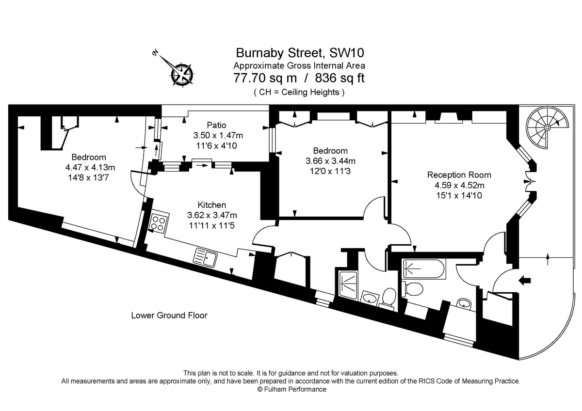 Квартира в Лондоне, Великобритания, 78 м² - фото 9