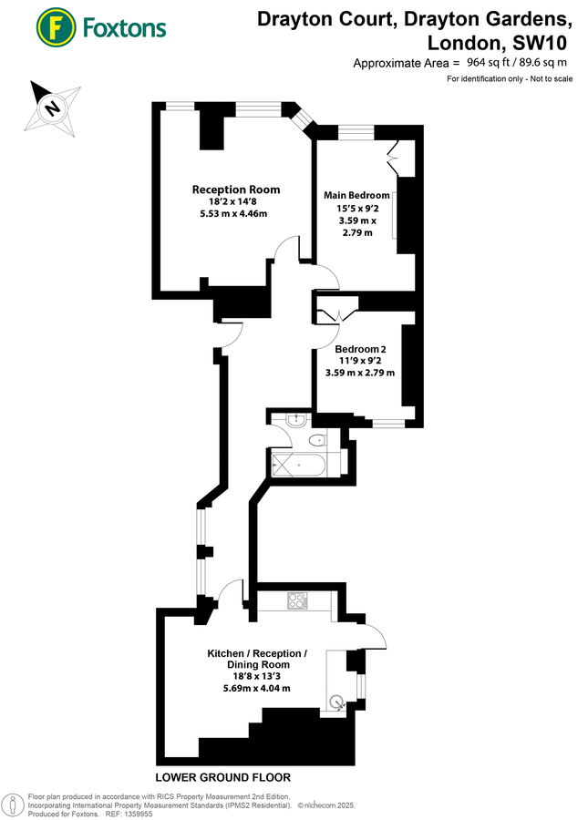 Квартира в Лондоне, Великобритания, 90 м² - фото 9