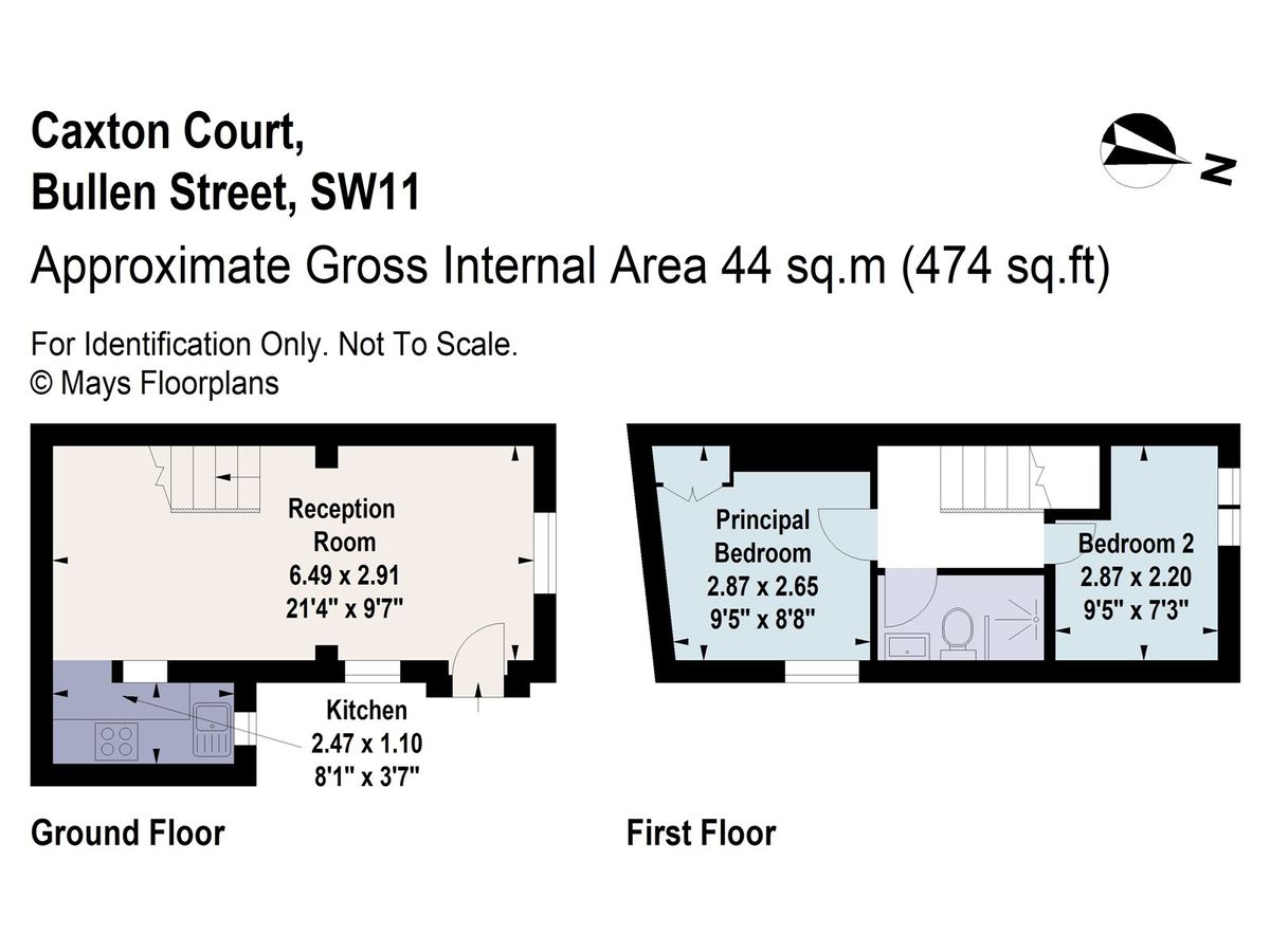 Квартира в Лондоне, Великобритания, 44 м² - фото 9