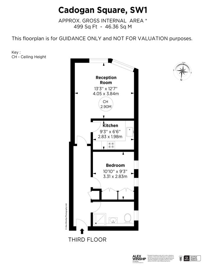 Квартира в Лондоне, Великобритания, 46 м² - фото 9