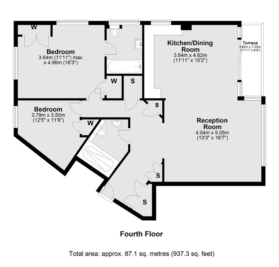 Квартира в Лондоне, Великобритания, 87 м² - фото 9