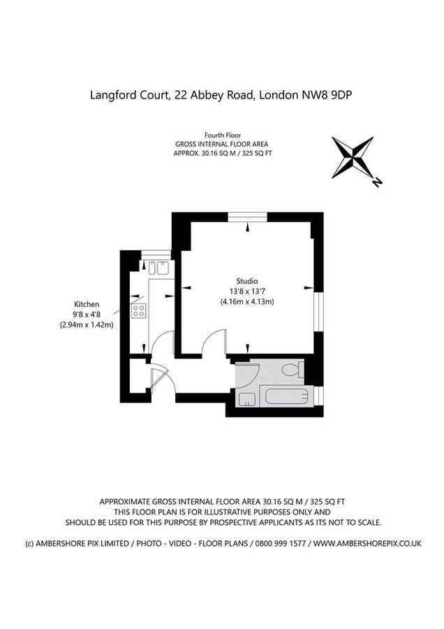 Квартира в Лондоне, Великобритания, 30 м² - фото 9