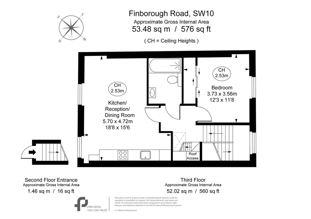 Квартира в Лондоне, Великобритания, 54 м² - фото 9