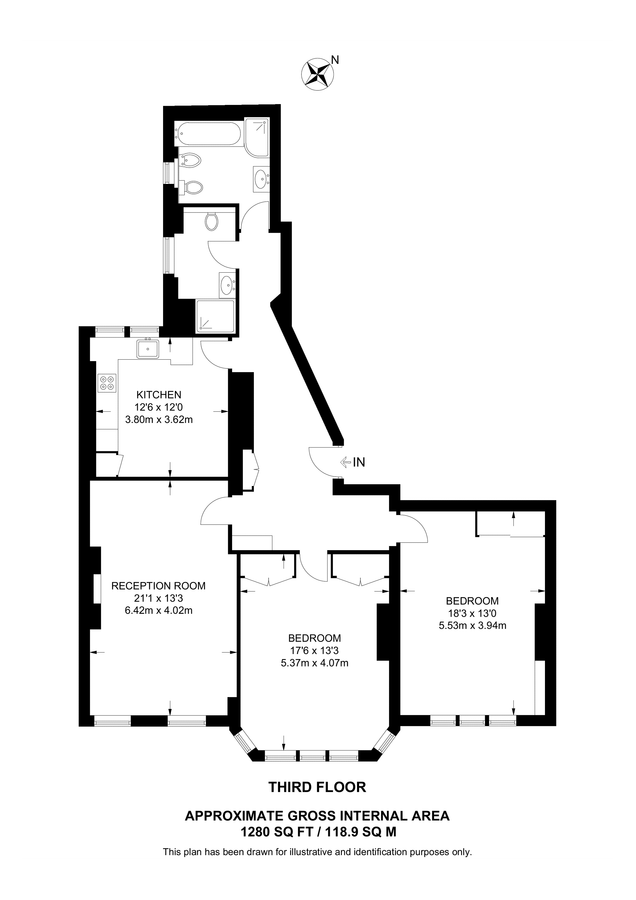 Квартира в Лондоне, Великобритания, 119 м² - фото 9