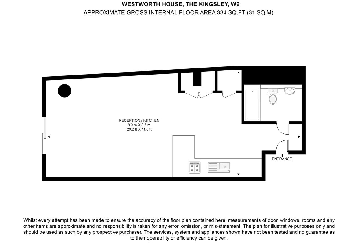Квартира в Лондоне, Великобритания, 31 м² - фото 9