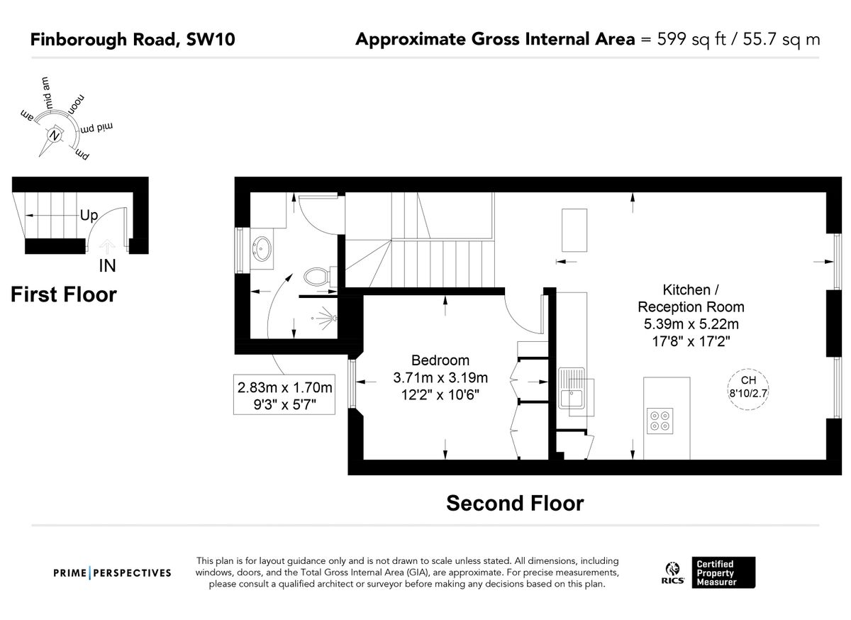 Квартира в Лондоне, Великобритания, 56 м² - фото 9