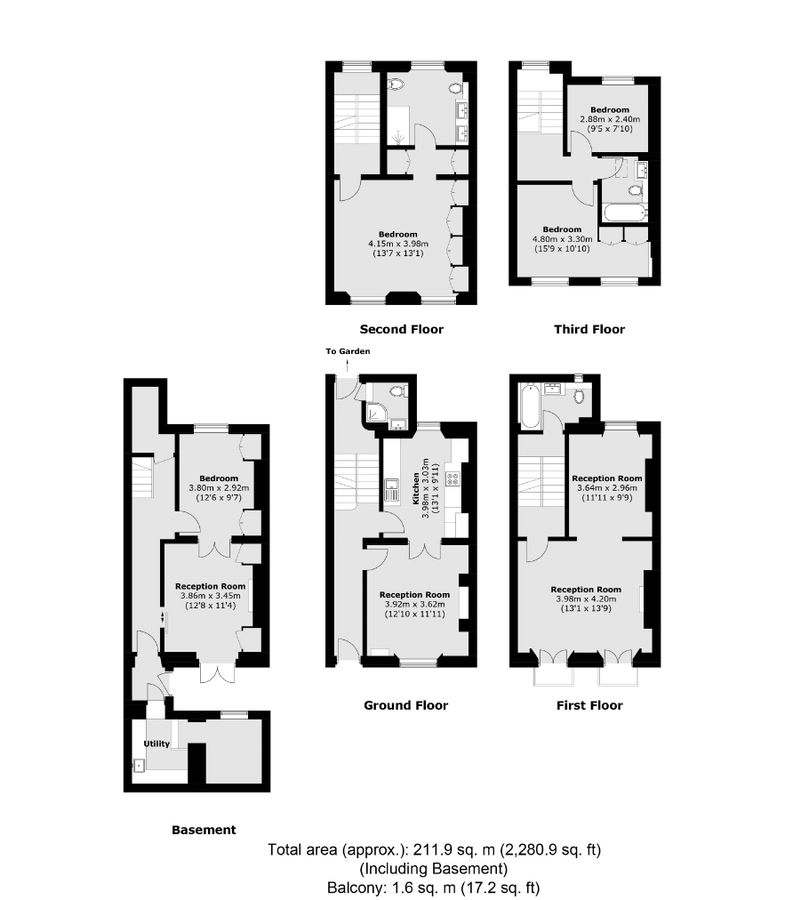 Квартира в Лондоне, Великобритания, 212 м² - фото 9