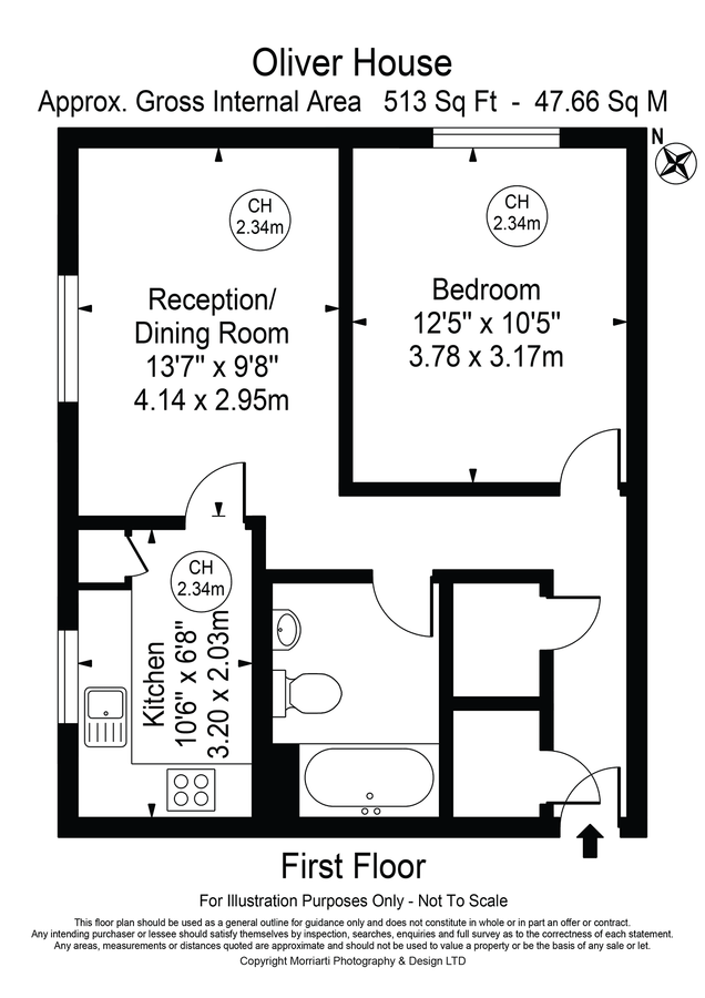 Квартира в Лондоне, Великобритания, 48 м² - фото 8