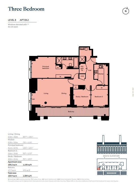 Квартира в Лондоне, Великобритания, 103 м² - фото 10