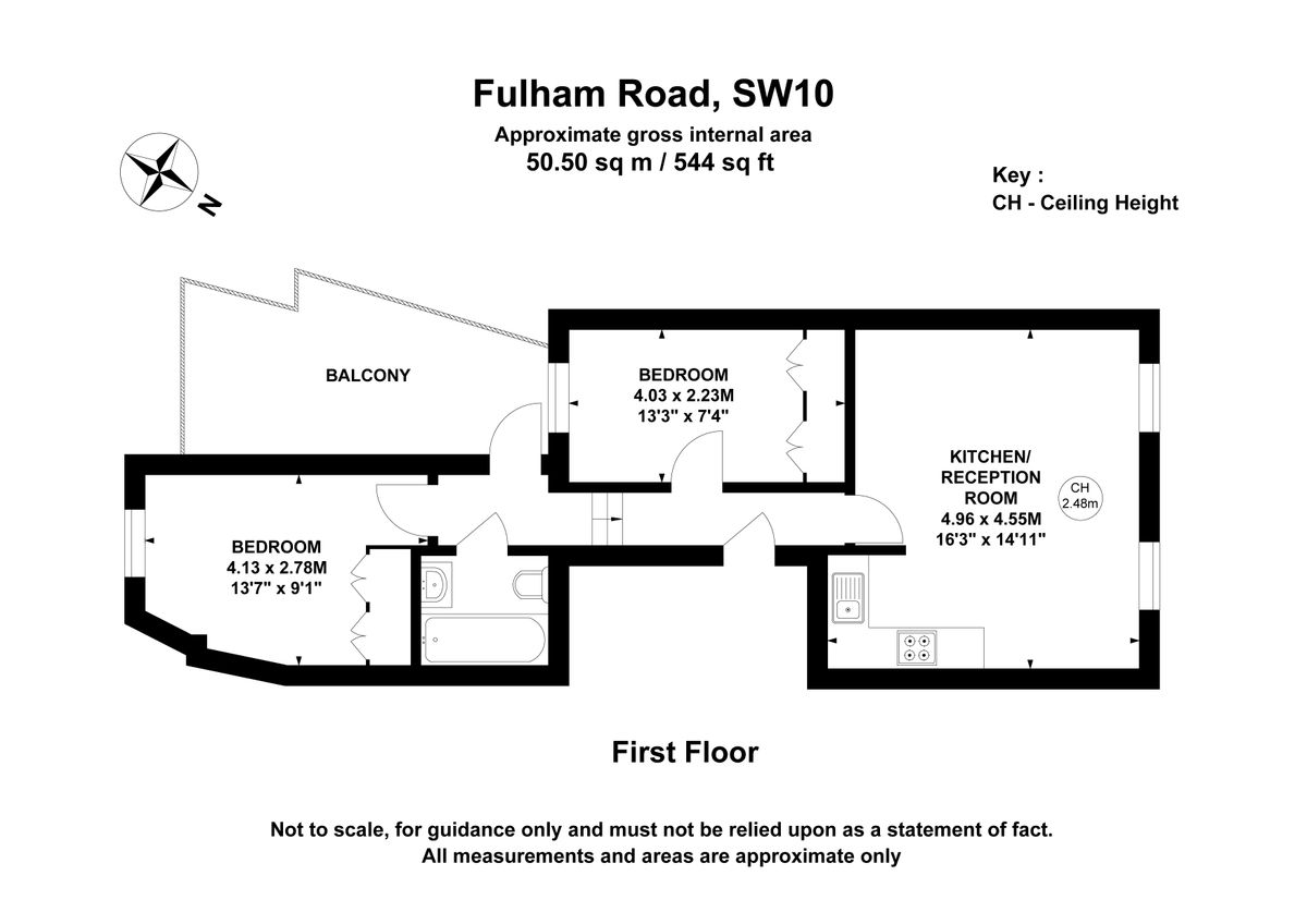 Квартира в Лондоне, Великобритания, 51 м² - фото 10