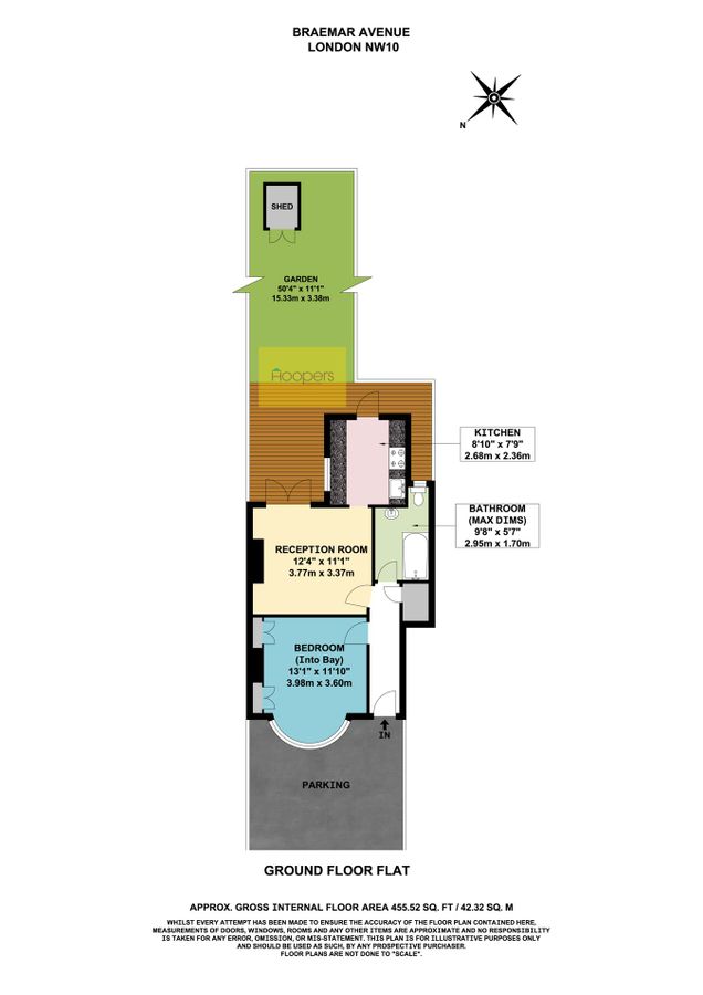 Квартира в Лондоне, Великобритания, 42 м² - фото 10