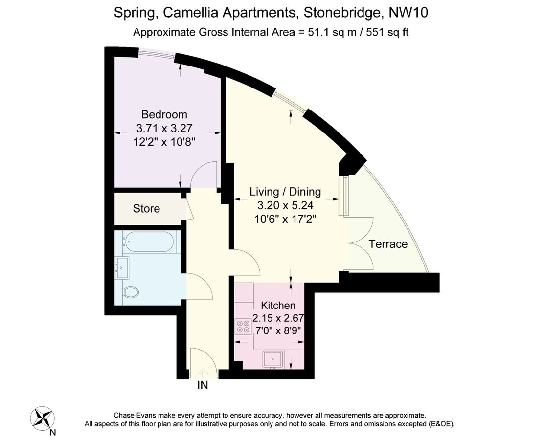 Квартира в Лондоне, Великобритания, 51 м² - фото 10