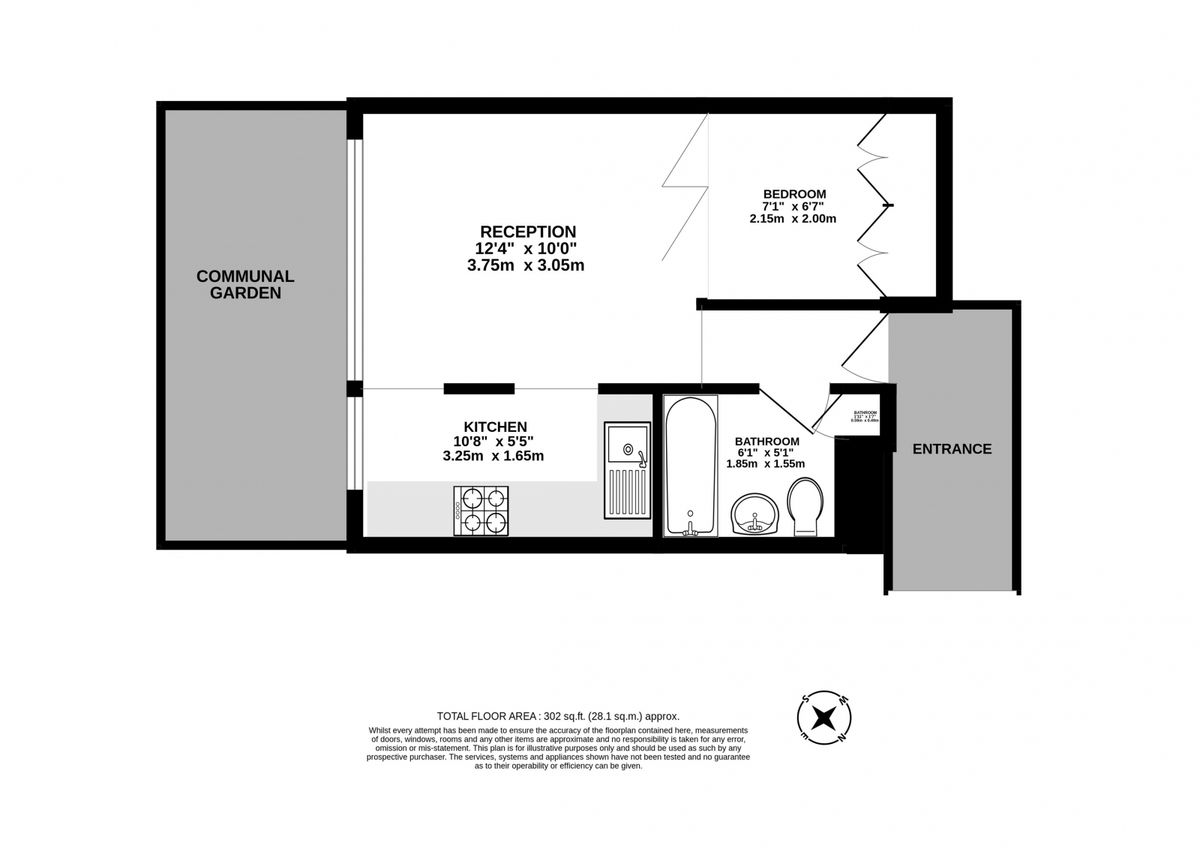 Квартира в Лондоне, Великобритания, 28 м² - фото 10