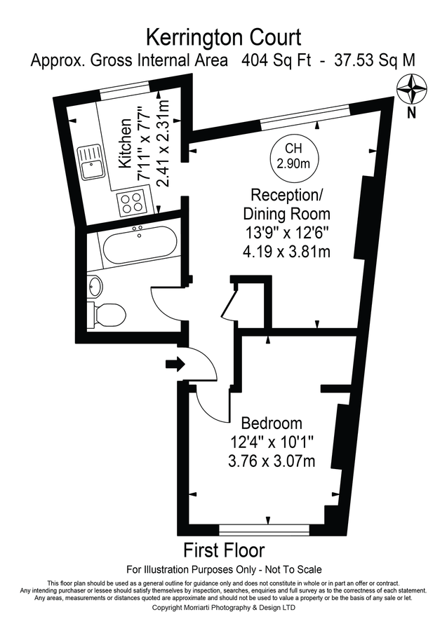 Квартира в Лондоне, Великобритания, 38 м² - фото 10