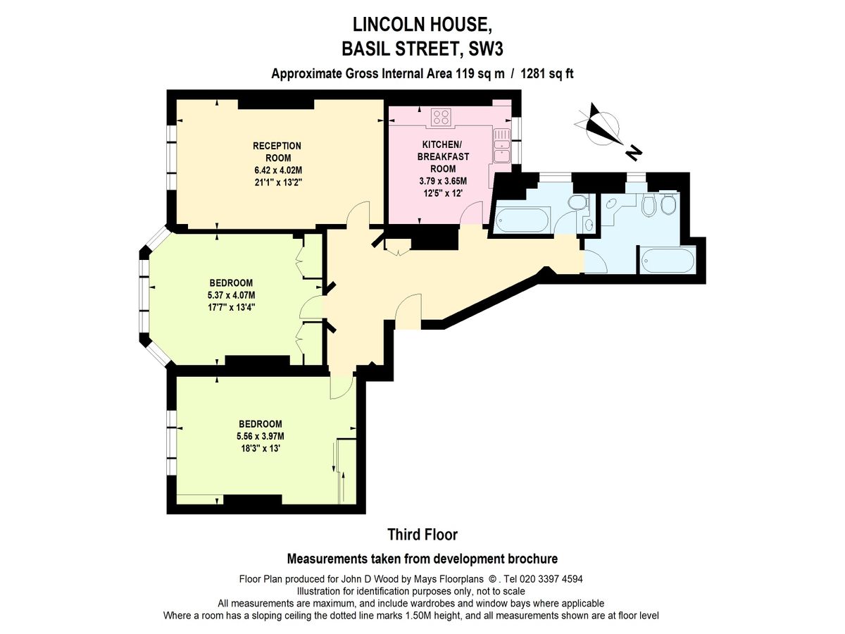 Квартира в Лондоне, Великобритания, 119 м² - фото 10