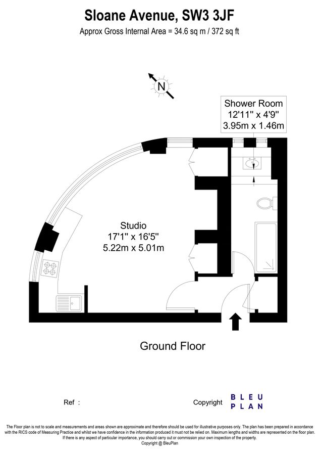 Квартира в Лондоне, Великобритания, 35 м² - фото 10