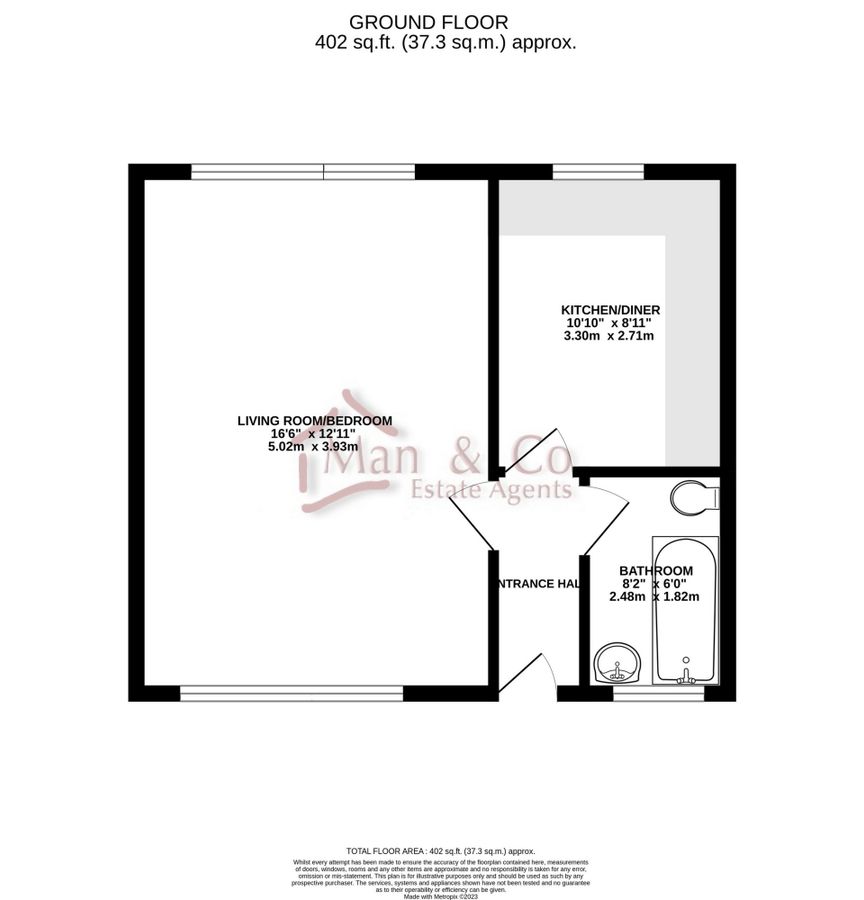 Квартира в Лондоне, Великобритания, 37 м² - фото 10