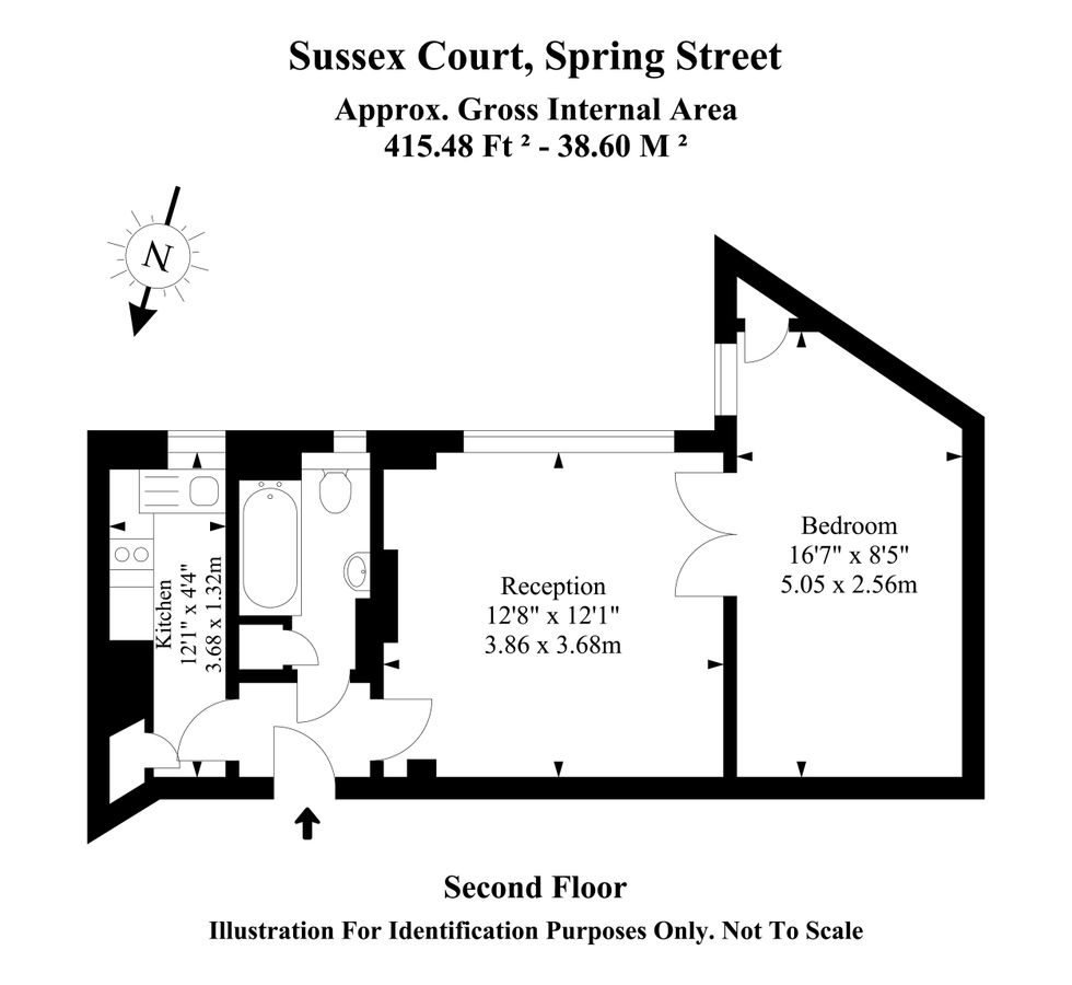 Квартира в Лондоне, Великобритания, 39 м² - фото 10