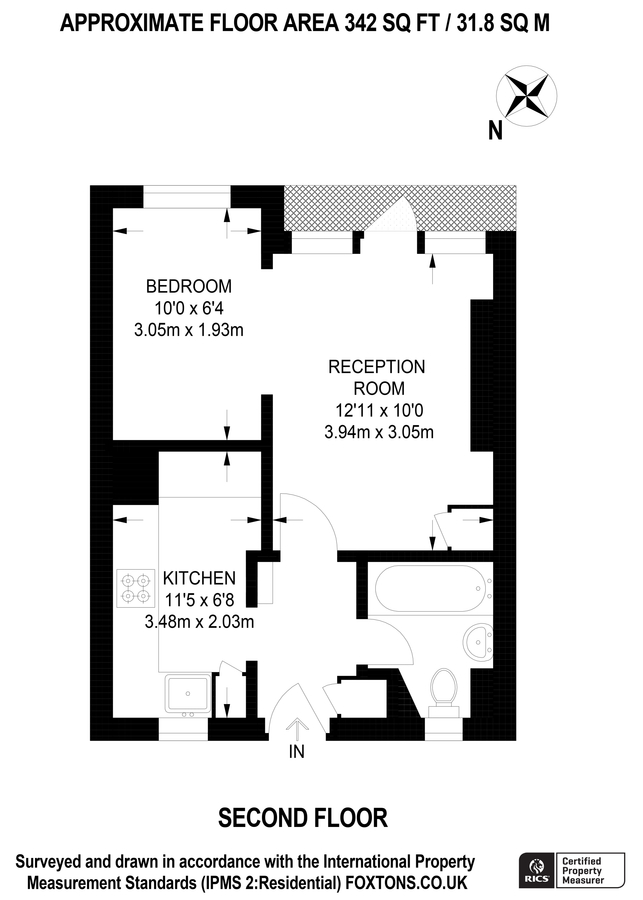 Квартира в Лондоне, Великобритания, 32 м² - фото 10