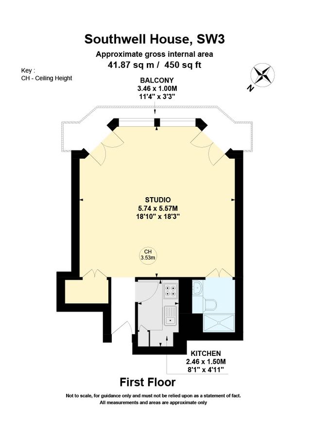 Квартира в Лондоне, Великобритания, 42 м² - фото 10