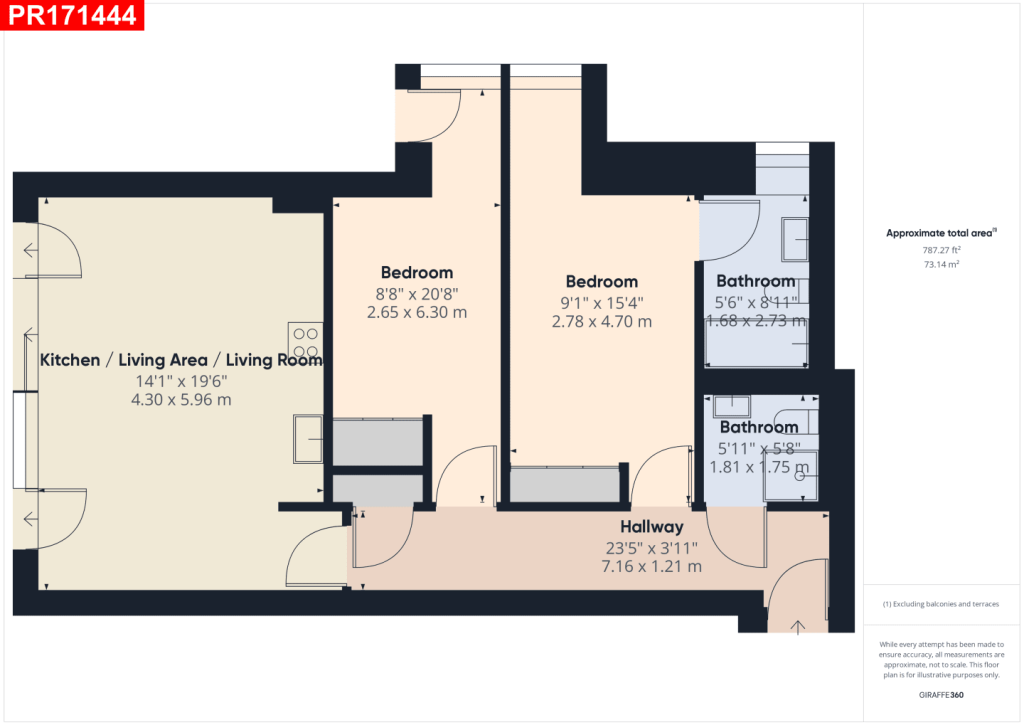 Квартира в Лондоне, Великобритания, 73 м² - фото 11