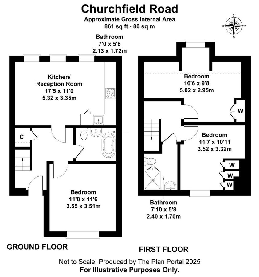 Квартира в Лондоне, Великобритания, 80 м² - фото 11