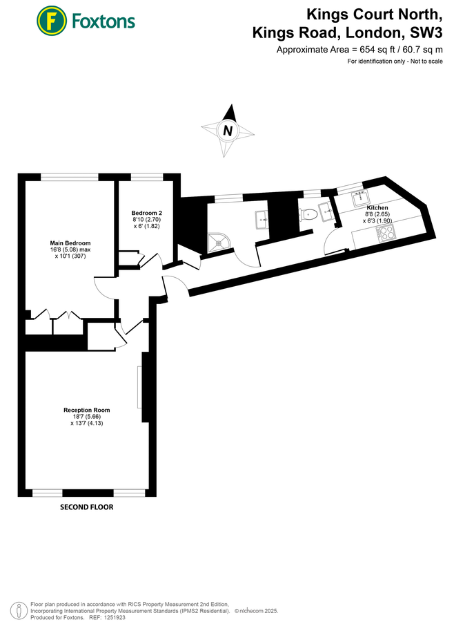 Квартира в Лондоне, Великобритания, 61 м² - фото 11