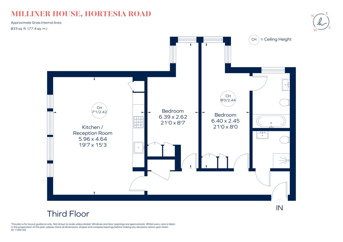 Квартира в Лондоне, Великобритания, 77 м² - фото 11