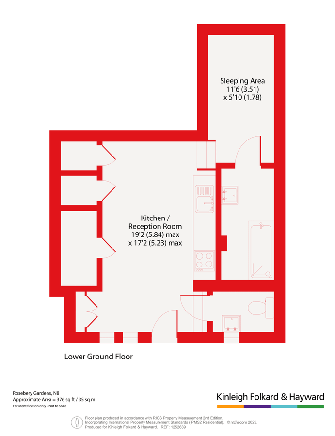 Квартира в Лондоне, Великобритания, 35 м² - фото 11