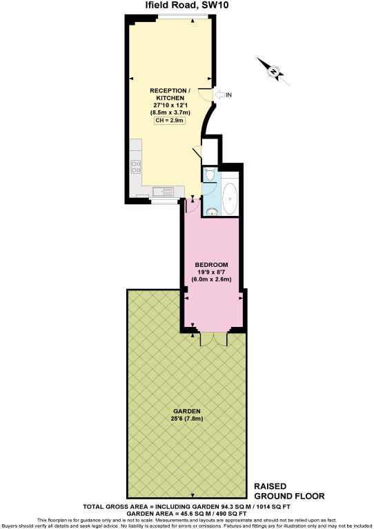 Квартира в Лондоне, Великобритания, 94 м² - фото 11