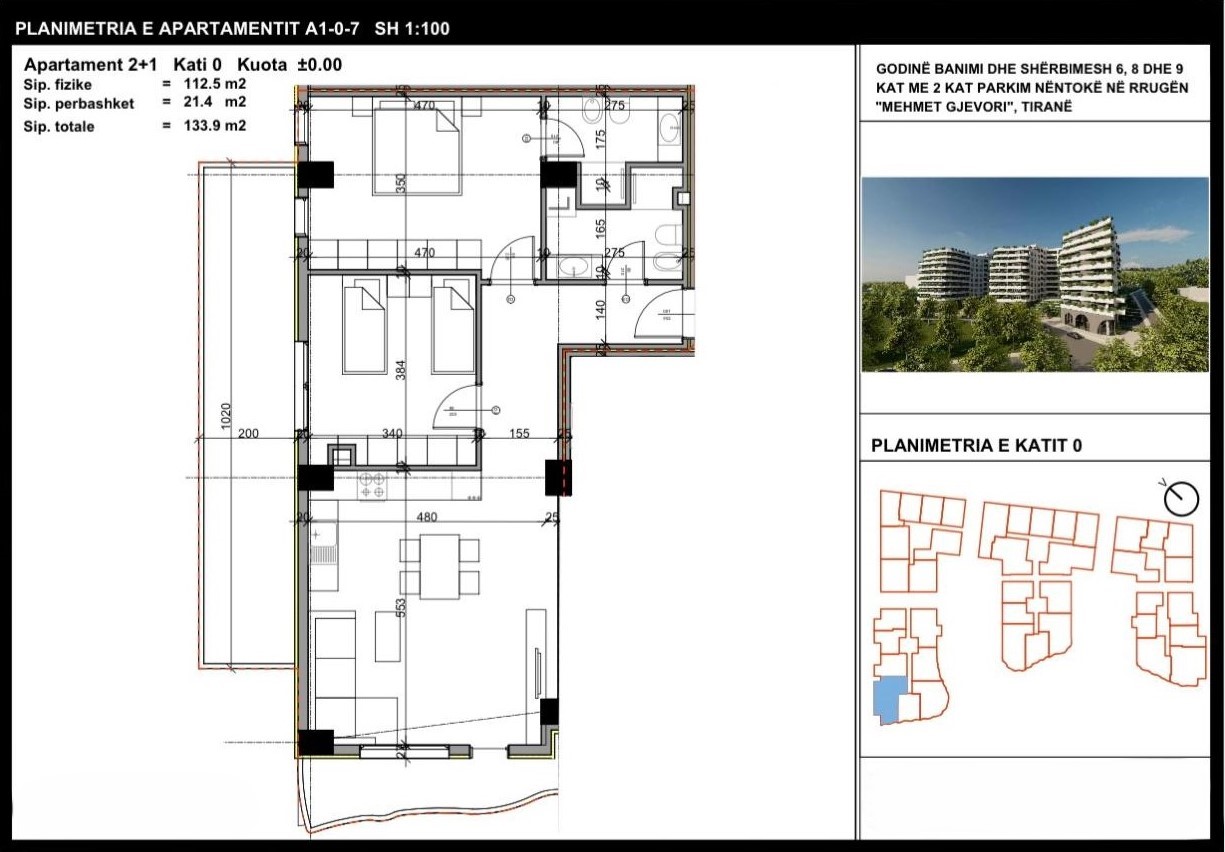 Квартира в Тиране, Албания, 134 м² - фото 5