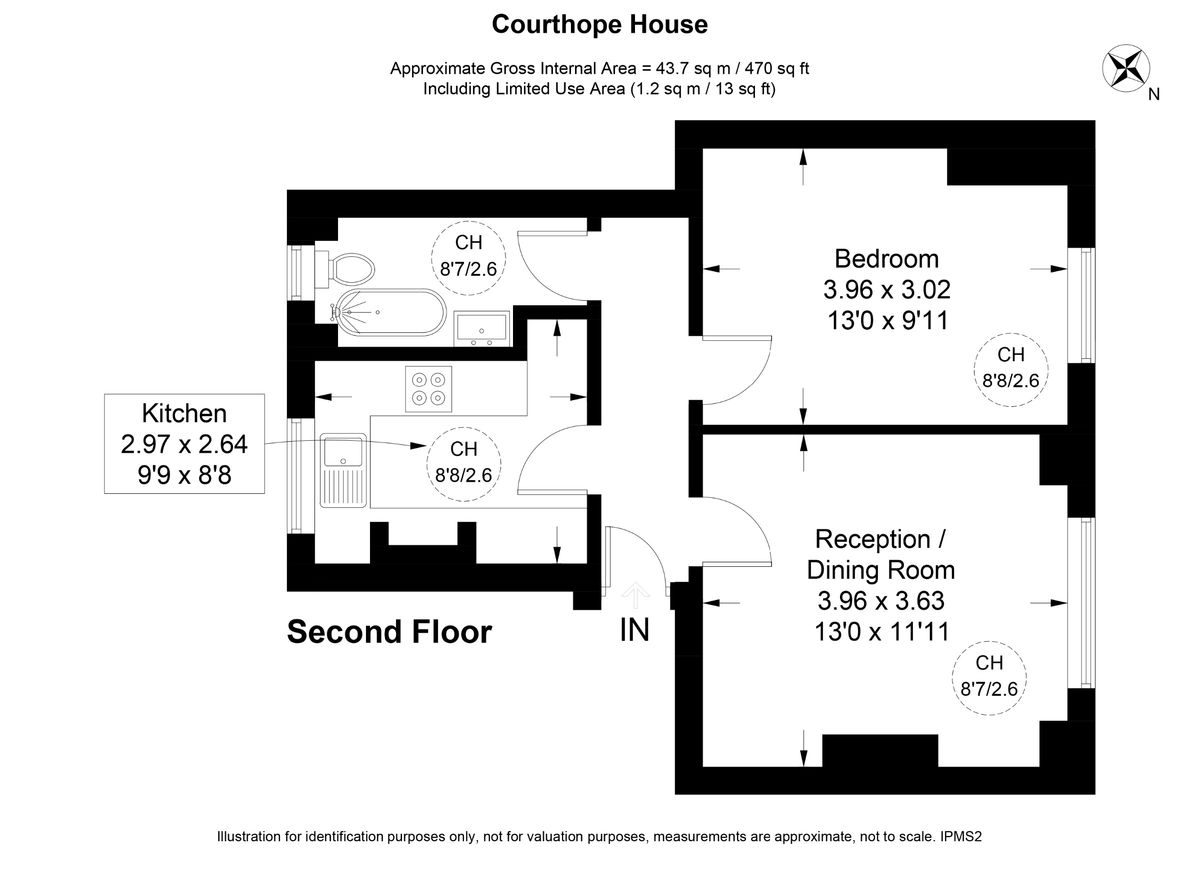 Квартира в Лондоне, Великобритания, 44 м² - фото 11