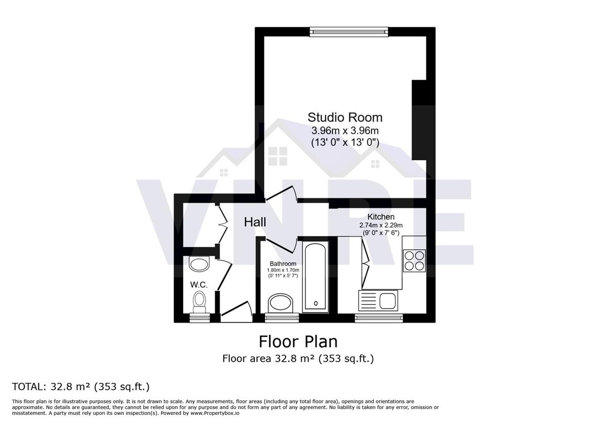 Квартира в Лондоне, Великобритания, 33 м² - фото 11