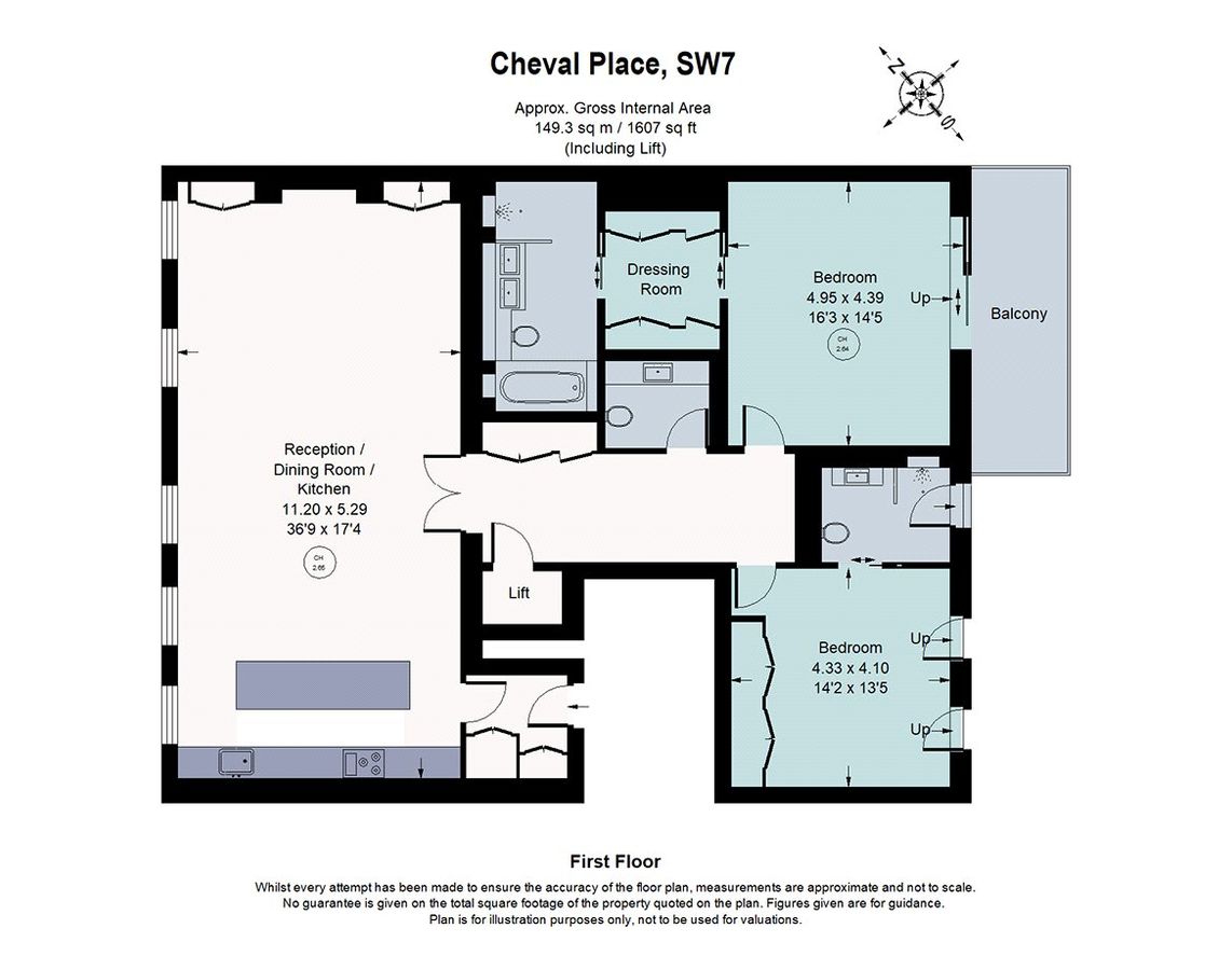 Квартира в Лондоне, Великобритания, 149 м² - фото 12