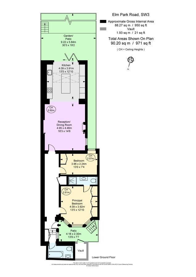 Квартира в Лондоне, Великобритания, 90 м² - фото 12