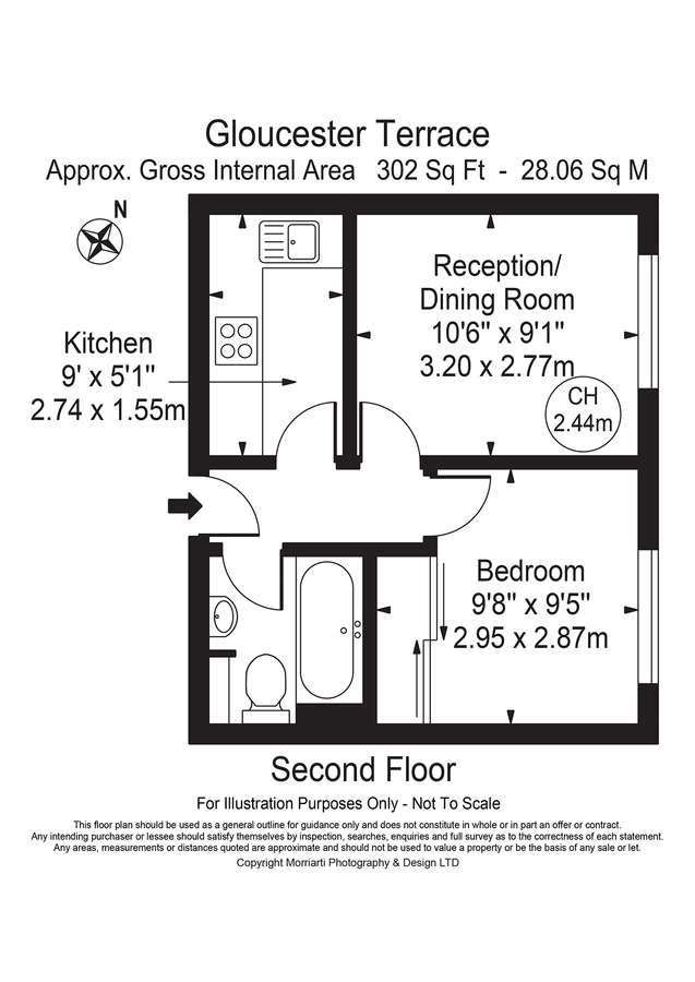 Квартира в Лондоне, Великобритания, 28 м² - фото 12