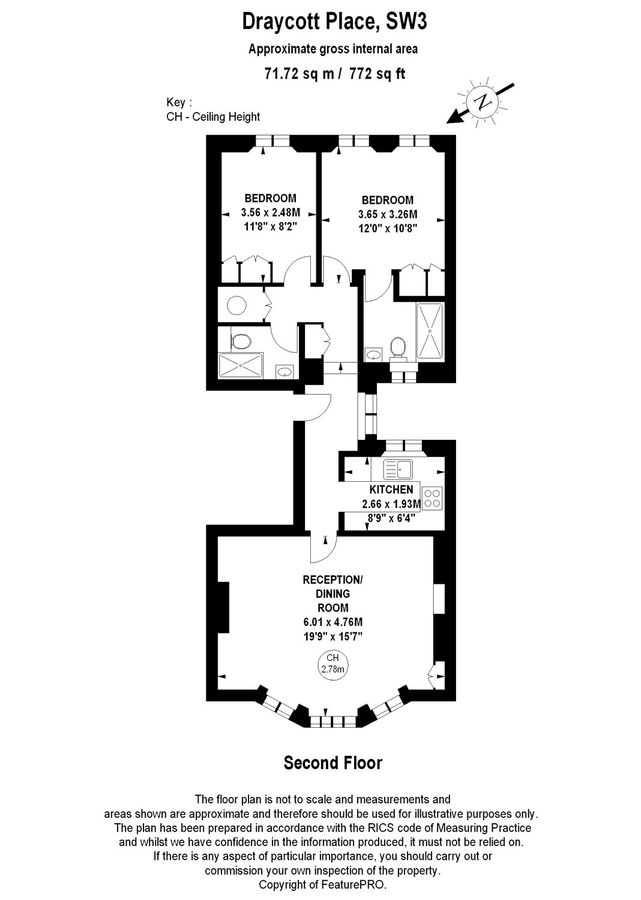 Квартира в Лондоне, Великобритания, 72 м² - фото 12