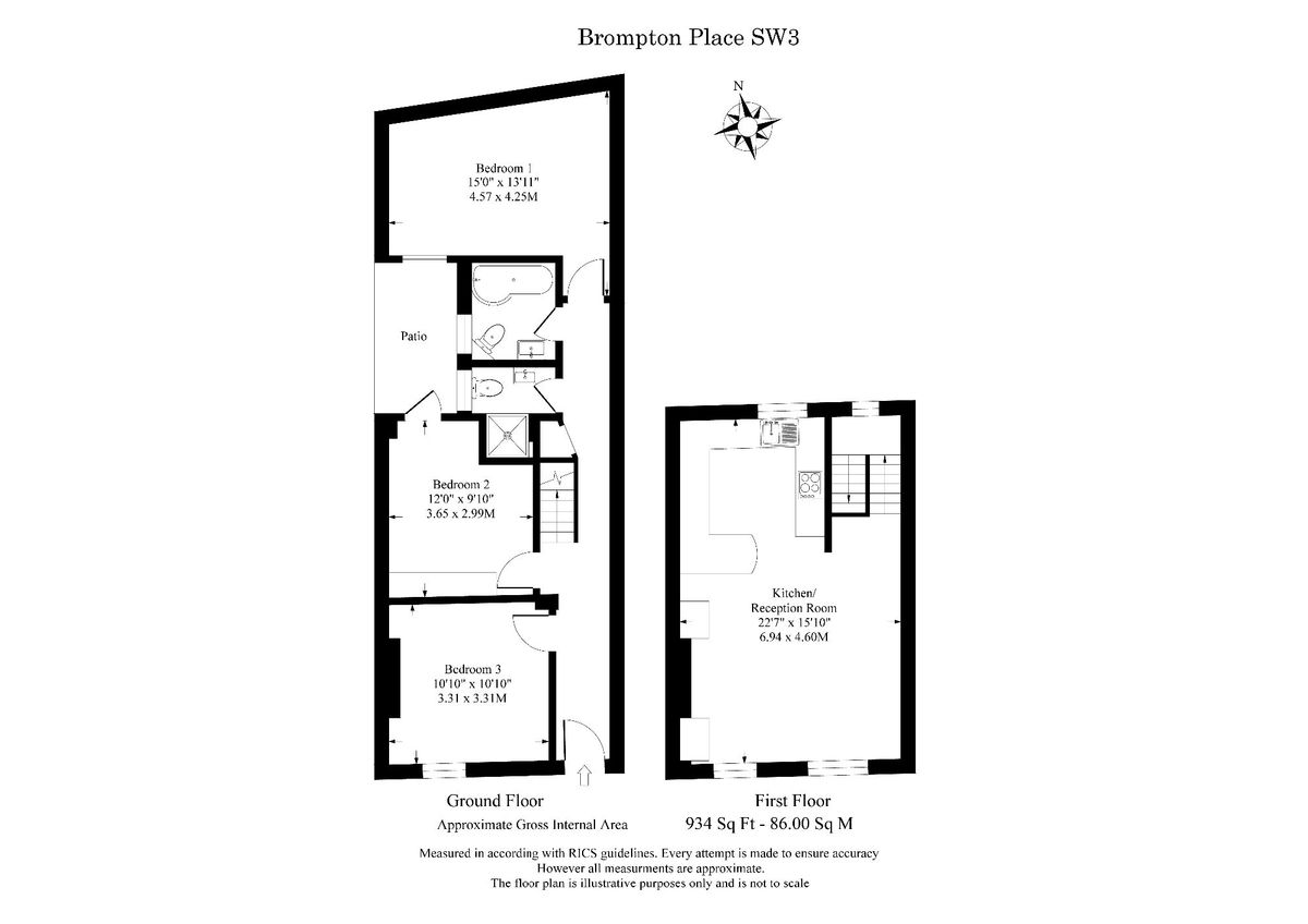 Квартира в Лондоне, Великобритания, 86 м² - фото 13