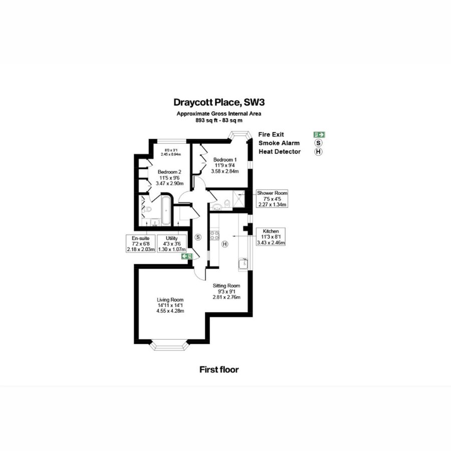Квартира в Лондоне, Великобритания, 83 м² - фото 13