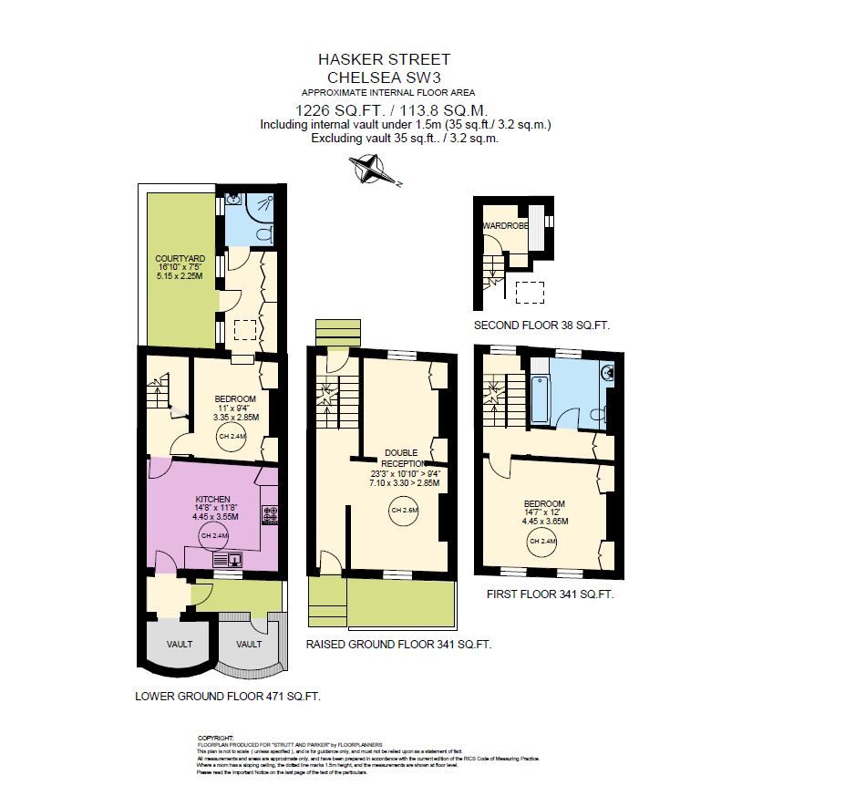 Квартира в Лондоне, Великобритания, 114 м² - фото 12