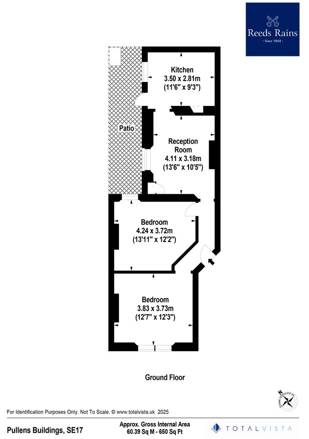 Квартира в Лондоне, Великобритания, 60 м² - фото 13