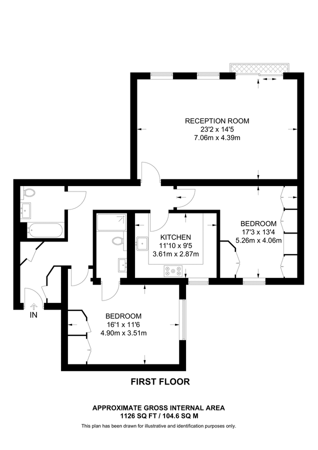 Квартира в Лондоне, Великобритания, 105 м² - фото 13