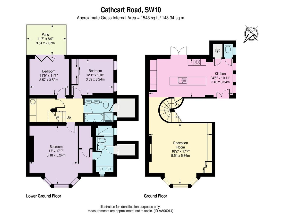 Квартира в Лондоне, Великобритания, 143 м² - фото 13
