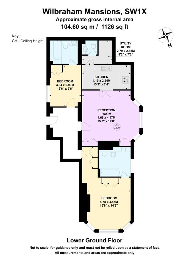 Квартира в Лондоне, Великобритания, 105 м² - фото 13
