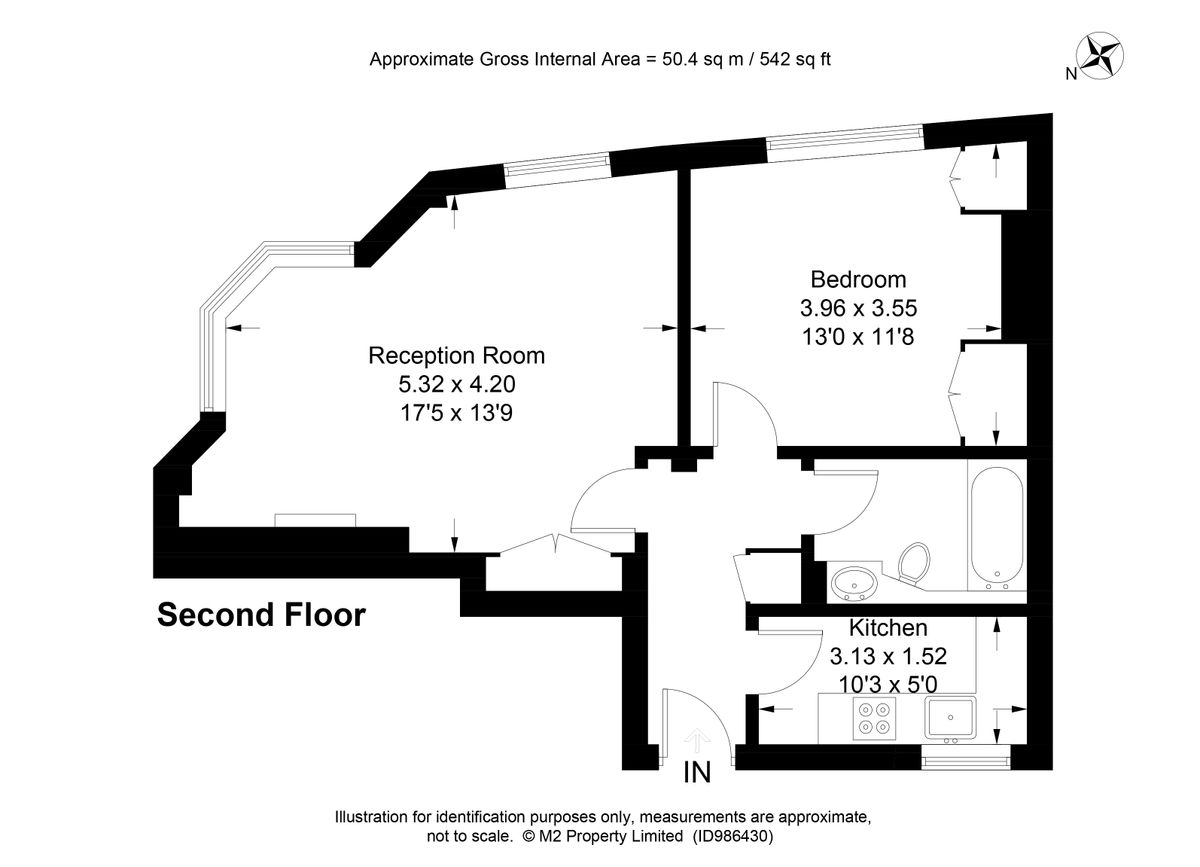 Квартира в Лондоне, Великобритания, 50 м² - фото 13