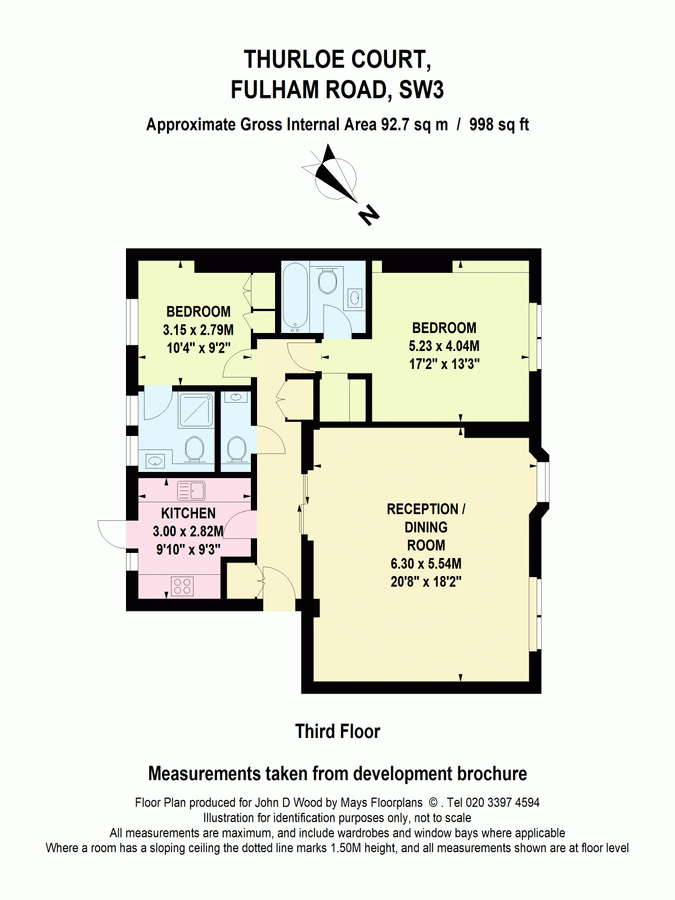 Квартира в Лондоне, Великобритания, 93 м² - фото 13