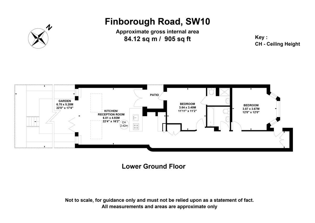 Квартира в Лондоне, Великобритания, 84 м² - фото 13
