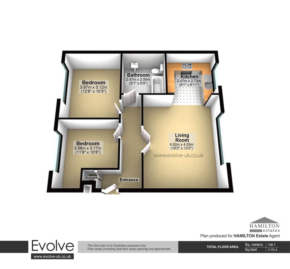 Квартира в Лондоне, Великобритания, 109 м² - фото 13